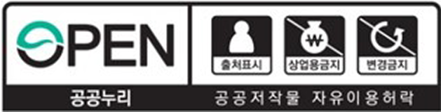 저작권 공공누리마크 제 4유형